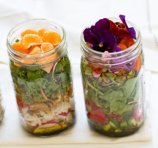 Veggie Salad in a Jar