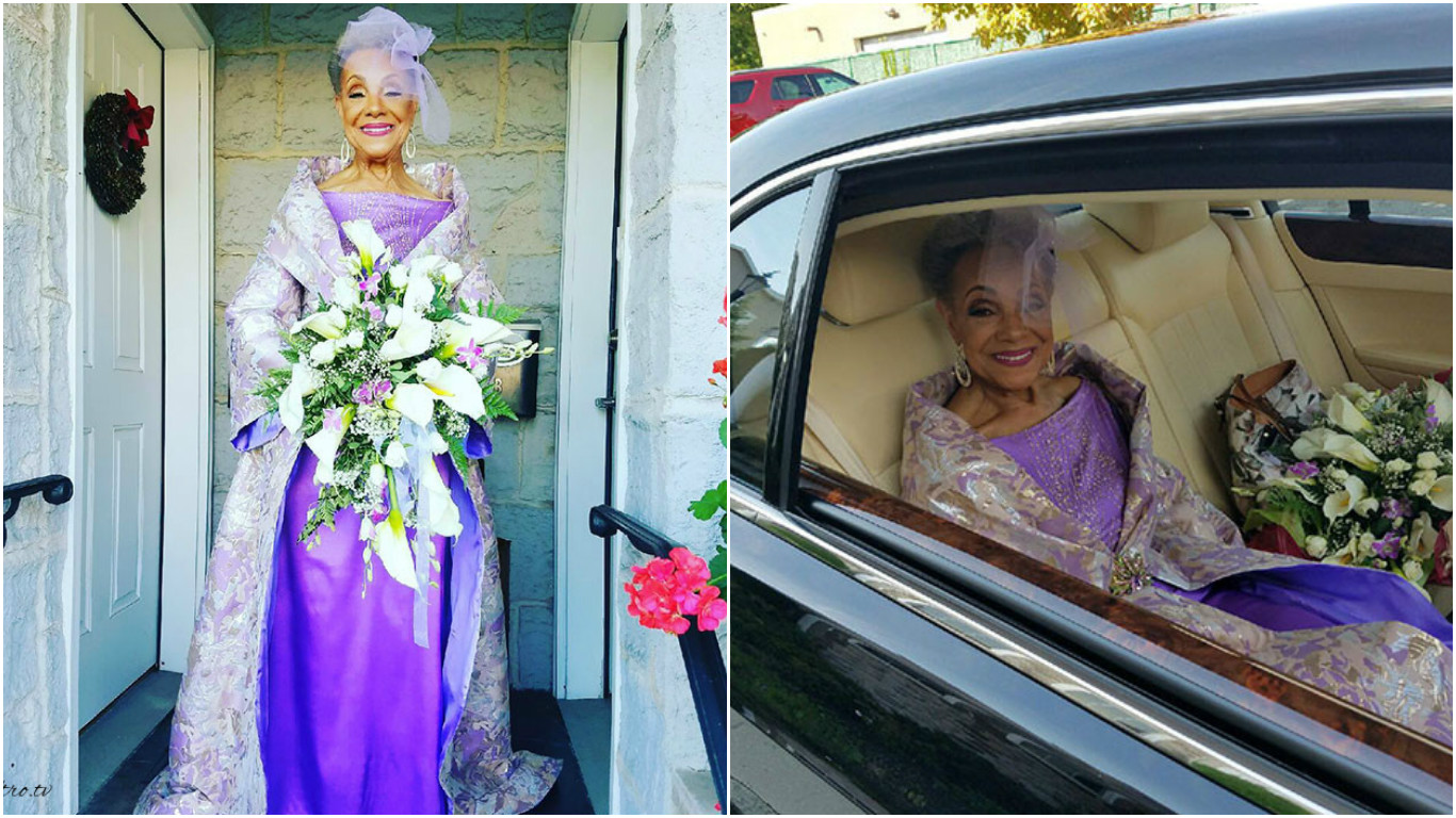 Невероятная история любви: пара сыграла свадьбу, спустя 60 лет