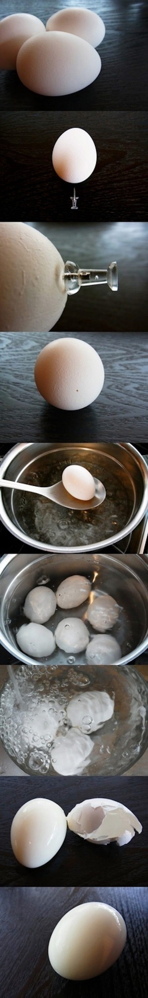 чистим яйца