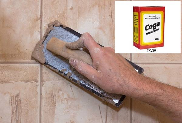 как удалить цементный раствор с плитки